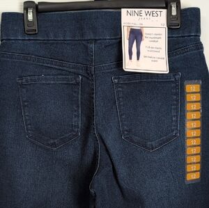 Nine West Women's Deep Indigo Jeggings